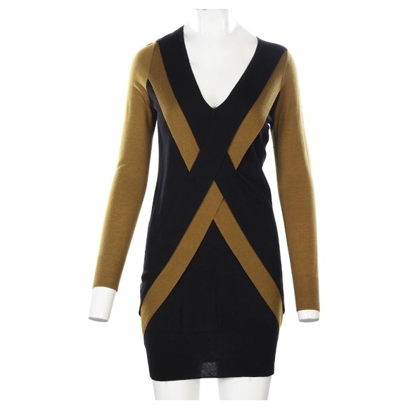 Paul Smith Black Label Wool Silk Blend Sweater Black/Olive